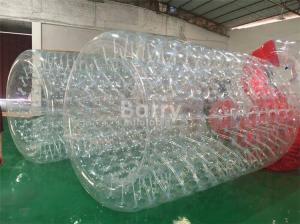 Wholesale Amusement And Outdoor Water Moving Ball , Inflatable Water Roller from china suppliers