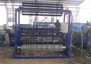 Wholesale Hinge Joint Galvanized Wire Mesh Weaving Machine 1.8 - 2.5mm Wire Diameter from china suppliers