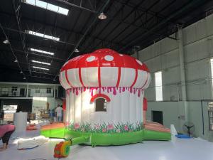 Wholesale 5m Diameter Commercial Jumping Castle Inflatable Bounce House Rental Mushroom from china suppliers