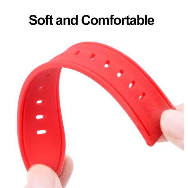 Multiple Colour 22mm Silicone Watch Strap With SS304 Buckle