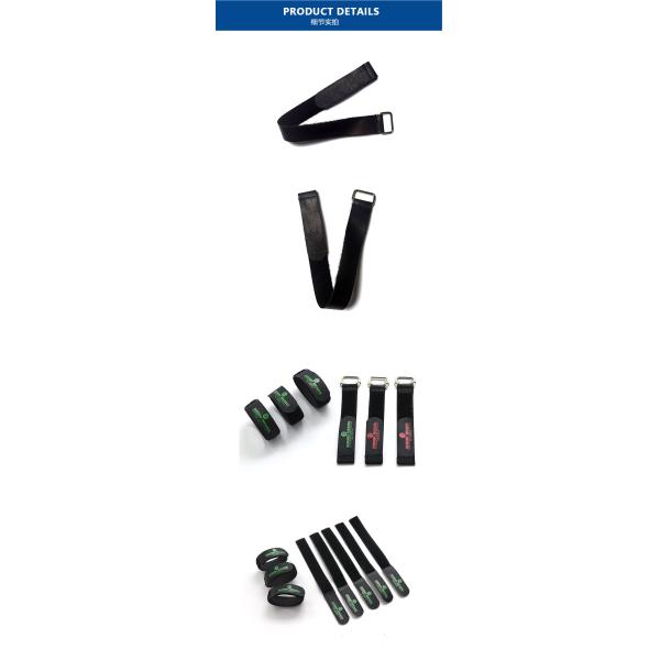Iron Buckle Reverse Cable Management Tape Self Adhesive For Power Cord And Data Cable