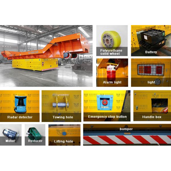270ton Provide Electric Transfer Cart Project Anti-High Temperature