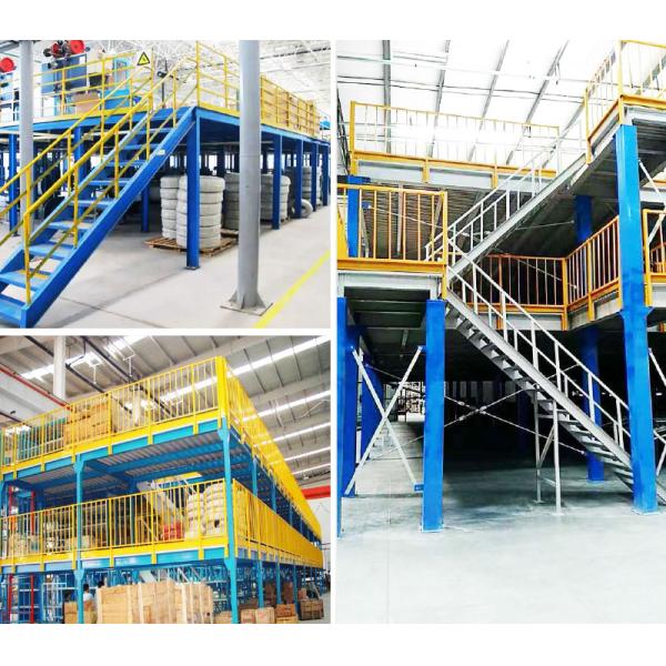 Steel Structure Garret Mezzanine Floor Platform  Heavy Duty Rack