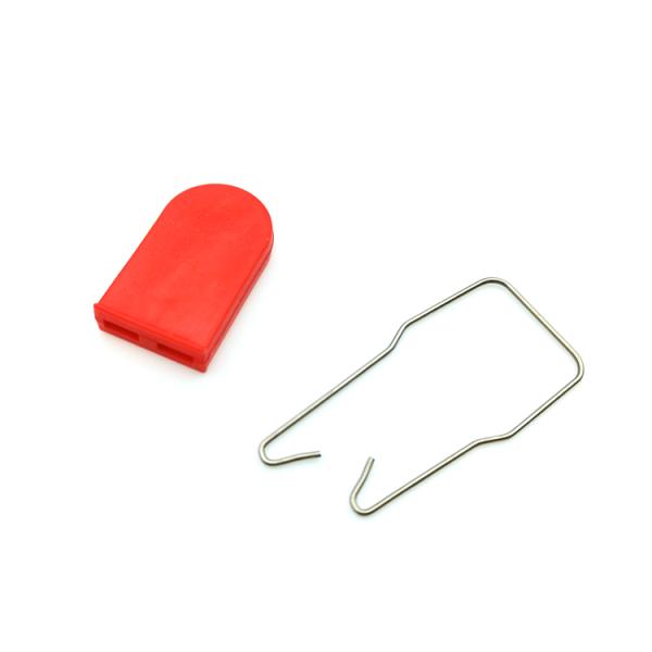 Stainless Steel Self Locking Plastic Padlock Seal For Tamper Evident Security