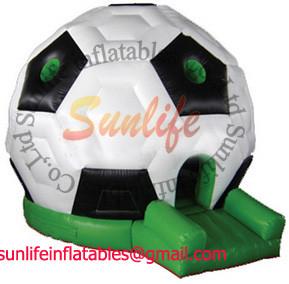 Wholesale Huge Soccer Inflatable Bouncy Castle Hire , inflatable jumping houses from china suppliers