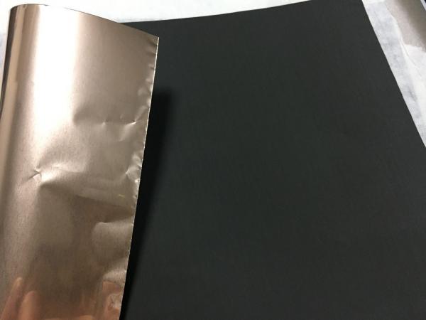 Quality Blackened Black Surface Treatment 18um 35um 70um Rolled Copper Foil for sale