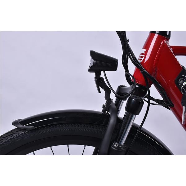 350W E Bike Urban Commuting Multimode With Dual Shock Absorber