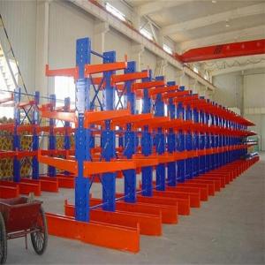 China Metal Pipe Cantilever Pallet Racking Shelving For Library on sale