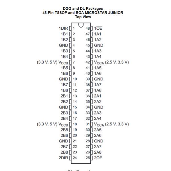 ALVC164245 Programmable Logic ICS TSSOP 48 SN74ALVC164245DGGR