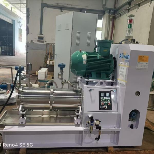 Thermal Paper Making Bead Mill 30KW Explosion Proof nano grinding Sand Mill Machine Ink Grinding Mill