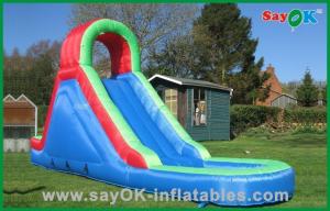 China Inflatable Water Slide Park Commercial Funny Outdoor Inflatable Jumper And Inflatable Slide For Kids on sale