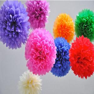 Wholesale handmade paper honeycomb ball/Tissue Paper Flower Ball from china suppliers