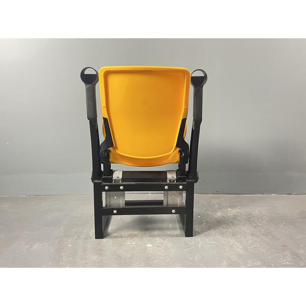 UV Resistant PP Stadium Chair With Cup Holder Armrest