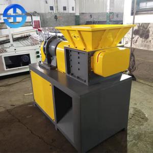 Wholesale 700kg/H 800kg/H Scrap Double Shaft Shredding Machine from china suppliers