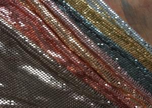 Wholesale Splendent 4MM Square Metal Sequin Fabric Decoration For Dresses / Garment from china suppliers