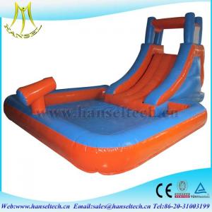 Wholesale Hansel high quality PVC material commercila inflatable bouncer slide inflatable play area for children from china suppliers