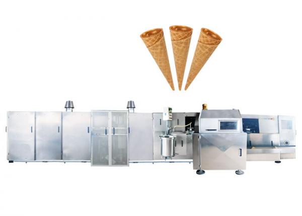 Quality High Flexibility Ice Cream Cone Production Line With Different Rolling Station , 47 Baking Plates for sale