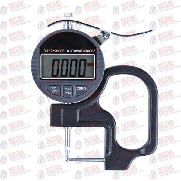 0-10mm Laboratory Testing Equipment Pipe Wall Thickness Digital Thickness Tester