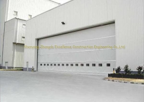 Quality Light Weight Steel Hangar Buildings Roofing System Large Span Building Arch Hangar for sale