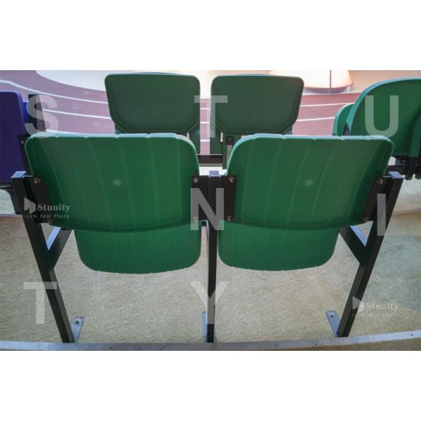 Anti Oxidant HDPE Foldable Stadium Seats For Bleachers