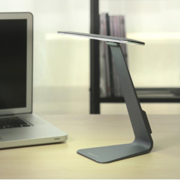 Foldable Smart LED Table Lamp , Super Thin LED Touch Table Lamp With Micro USB Interface
