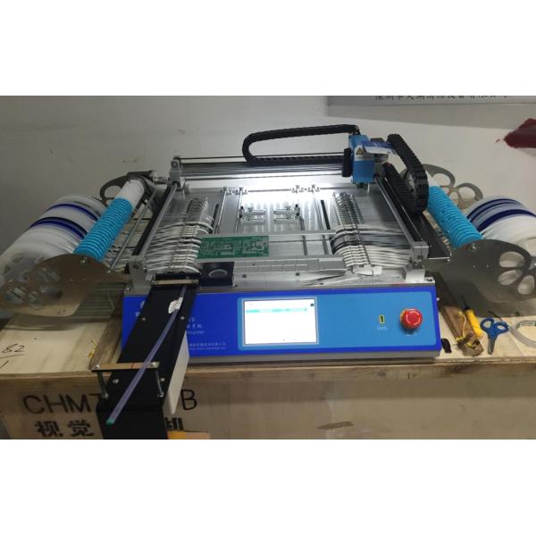 Stencil Printer 3040 / CHMT48VB+ Vibration Feeder , SMT PCB Assembly Line / Reflow Oven BRT-420