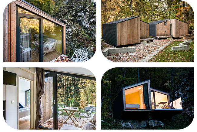 High Performance Connected Modular Homes | Steel Frame Prefab Houses With Aluminium Sliding Doors