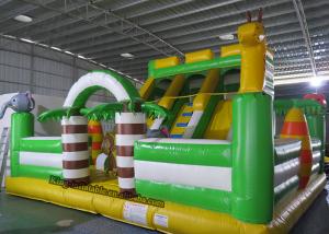 Wholesale PVC Animal Inflatable Bouncy Castle Bed , Blow Up Kids Water Slide from china suppliers