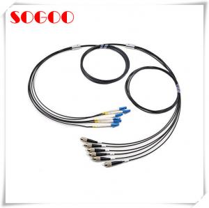 Wholesale 12 Cores Military Armored Fiber Patch Cord With FC LC ST SC UPC Connector from china suppliers