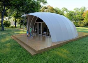 China 2 Person Prefab Big Bed House PVDF Hotel Tent on sale