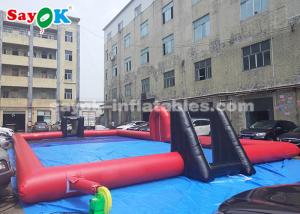 Wholesale 20*10*2m PVC Tarpaulin Inflatable Sports Games / Inflatable Football Field from china suppliers