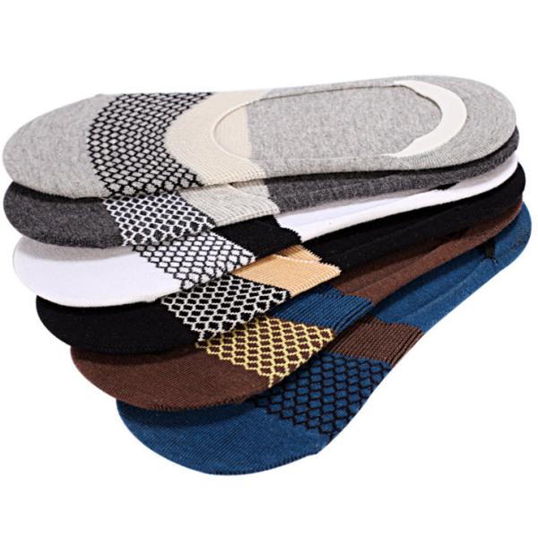 man's cotton no show socks