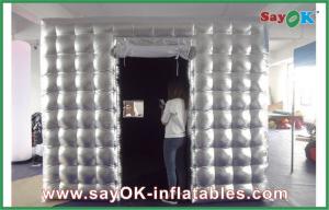 China Professional Photo Studio Beautiful Inflatable Wall Panel Mobile Square Blow Up Photo Booth on sale