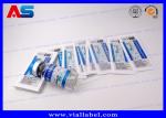 Holographic Printing Peptide 10ml Vial Labels Custom Design custom bottle