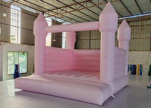 Wholesale Pink Inflatable Bouncer Castle Adults Kids Wedding Party Bouncing Castles from china suppliers