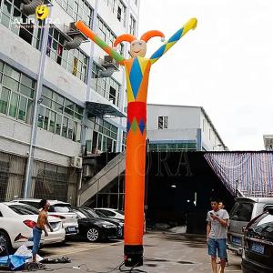 China Aurora Inflatable Advertising Signs Dummy Air Puppet Clown Sky Dancer Person on sale