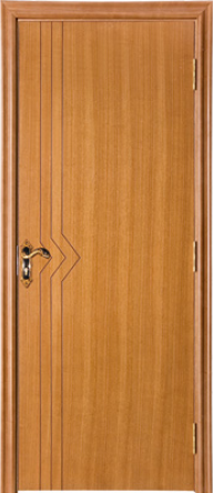 1.0 Hour Solid Wood Flush Fireproof Interior Door