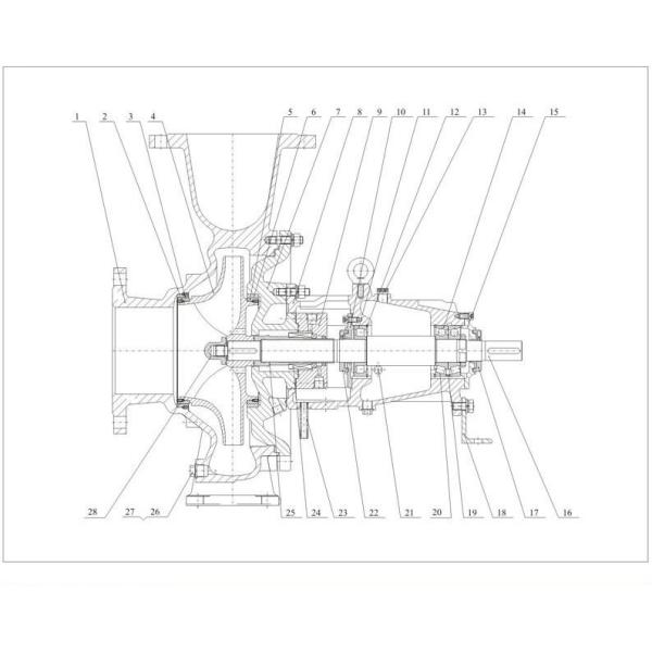 ZA Petrochemical Centrifugal Chemical Pump Petroleum Chemical Pump