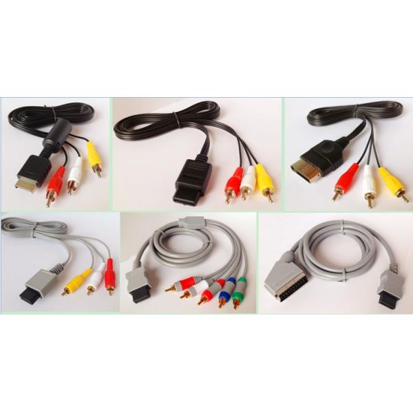 All IN1 S-AV Component Video game Cable for P2 / P3 / WII / WII U / XBOX360-RM3HC1