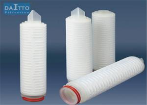 Wholesale Single / Double Layer Pleated Filter Cartridge Imported Polypropylene Membrane from china suppliers