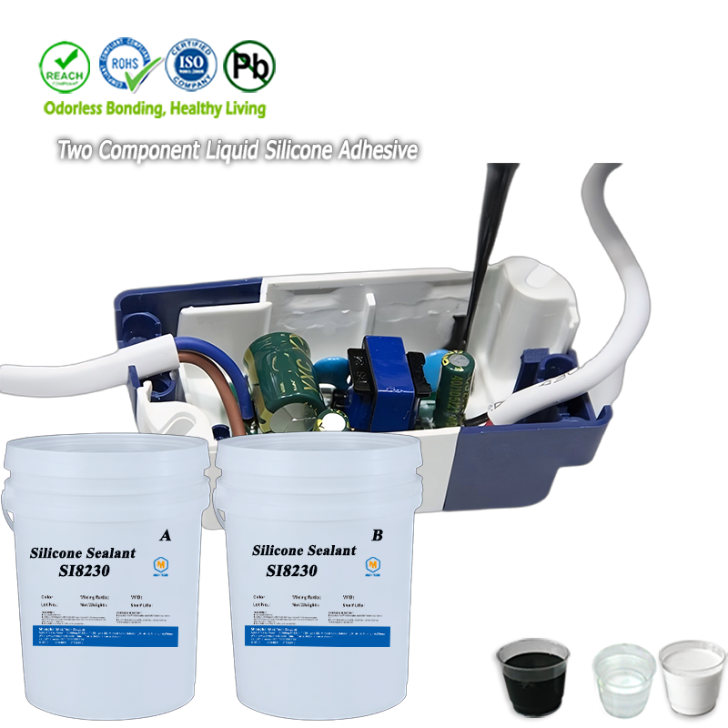 Two Component Transparent Waterproof IP68 Dielectric Insulating Liquid PU Potting for Electronics PCB LED