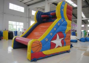 China Inflatable Sports Games Small Inflatable sneaker basketball toss Basketball Shooting Game on sale