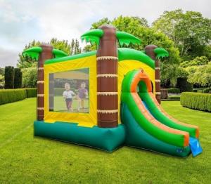Wholesale Animal Theme Inflatable Bounce House With Slide For Childrens Bouncy Castle from china suppliers
