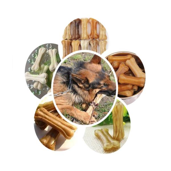 Multi Function Germany Motor Dog Food Maker Machine Double Station Pressed Rawhide Bones