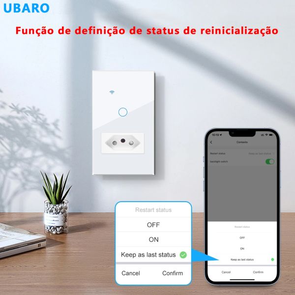 Tuya Wi-Fi Smart Switch Socket Combination with Voice Control Timing Function and 2.4GHz Wi-Fi for Home Office and Hotel