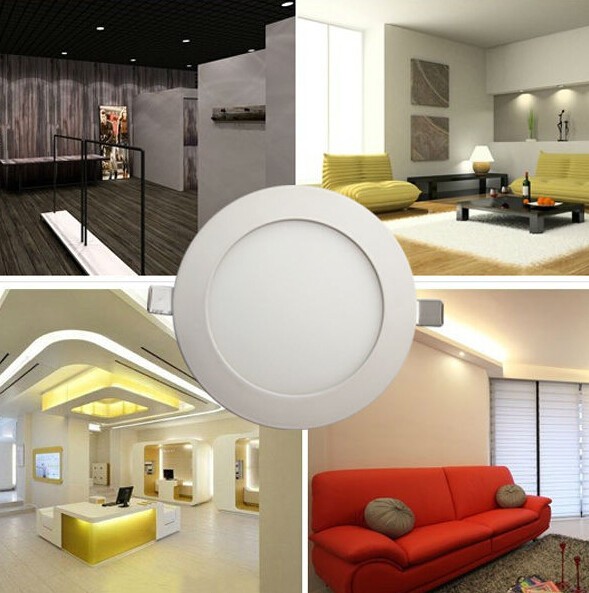 LED Round Panel Light 18W Ultra Thin Round LED Panel Light Small Round Panel Down Light