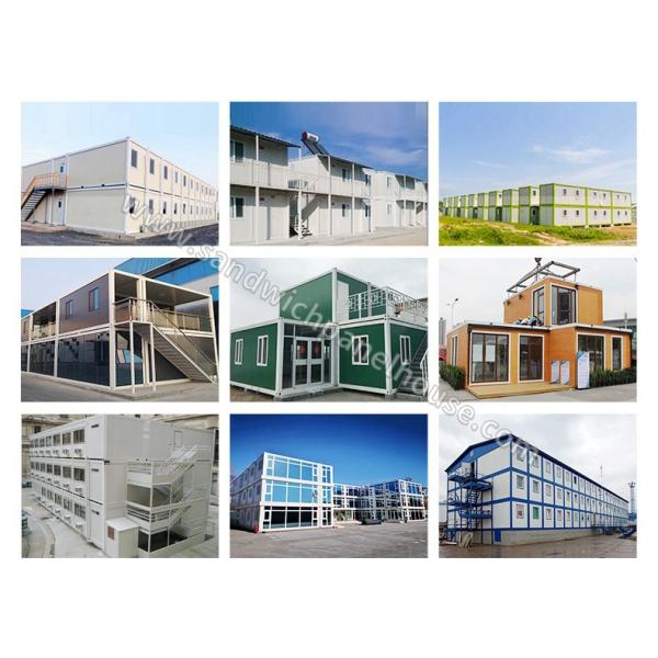 Tiny Sandwich Panel Container House Modular Flat Pack Affordable Prefab Homes