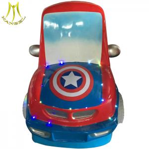 Wholesale Hansel fiberglass body coin game machine electric kiddie ride on car from china suppliers