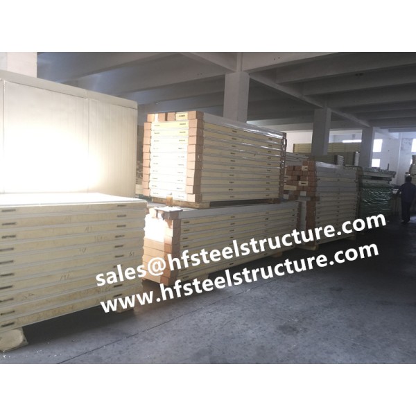 Steel Wall Material Polyurethane Cold Room Panel For Cold Storage And Freezer