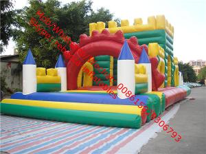 Wholesale Custom Fire Retardant Childrens Blue Cat Inflatable Bouncy Castle for Playground from china suppliers